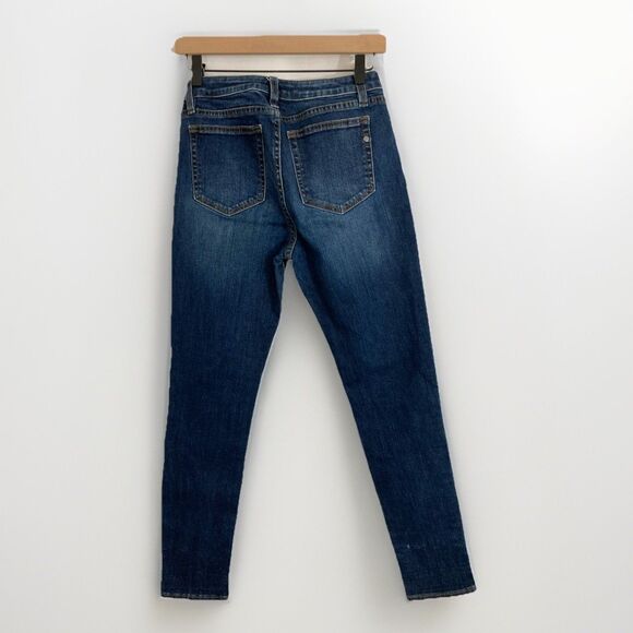 Miss Me Jeans Women’s 28 Blue Ankle Skinny Mid Rise Stretch Denim Casual - Picture 2 of 11